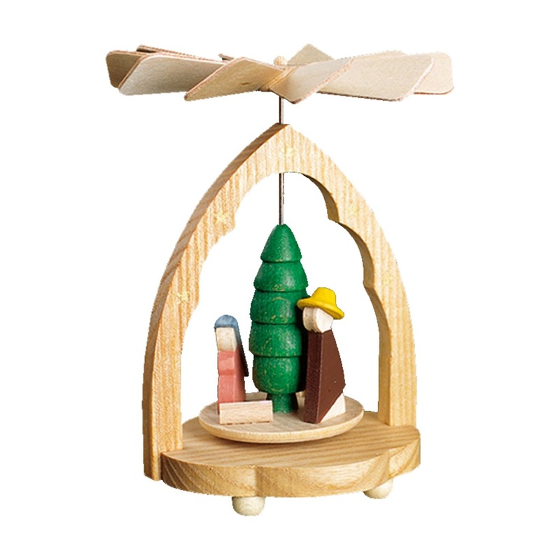 Alexander Taron Richard Glaesser Mini Pyramid Nativity Scene