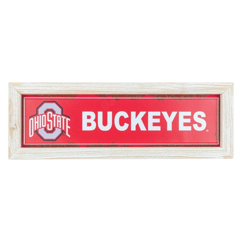 Hanna’s Handiworks Ohio State Buckeyes Tablestop Sign