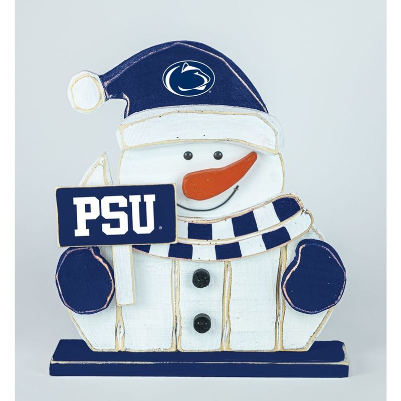 Hanna’s Handiworks Penn State Chunky Snowman Stander