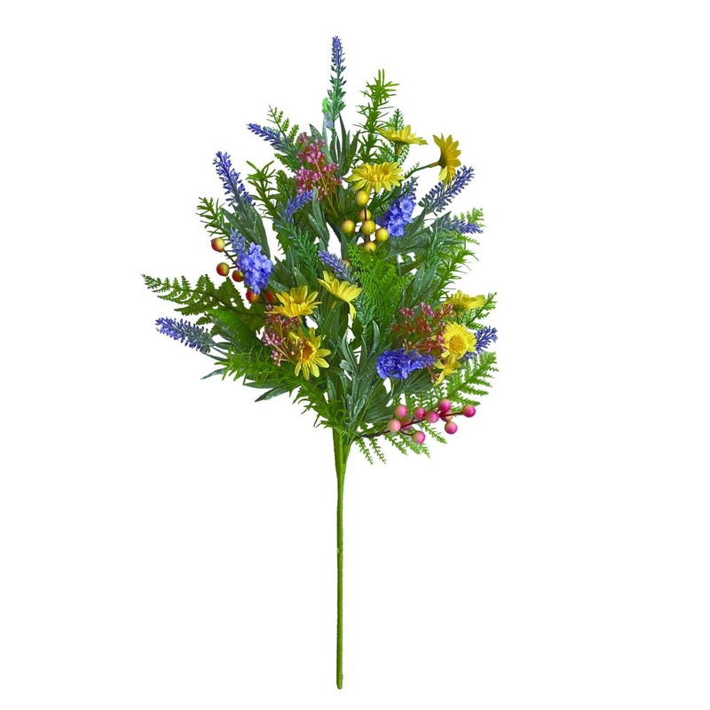 Transpac Buttercup Spring Spray