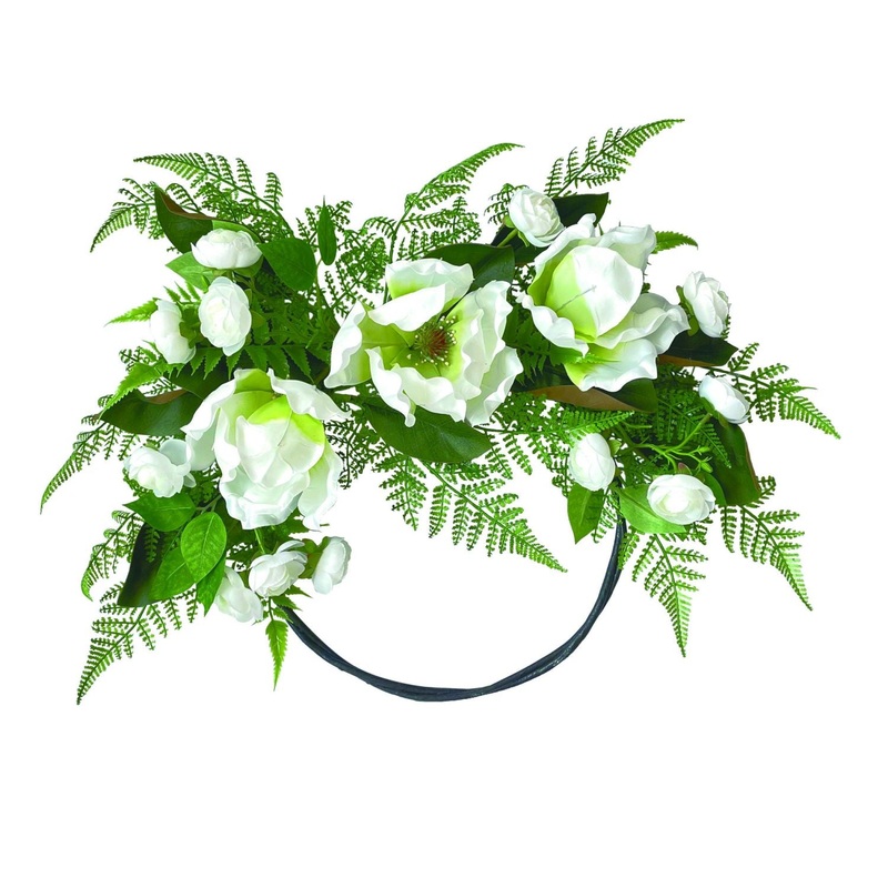 Transpac Magnolia Wreath Decor