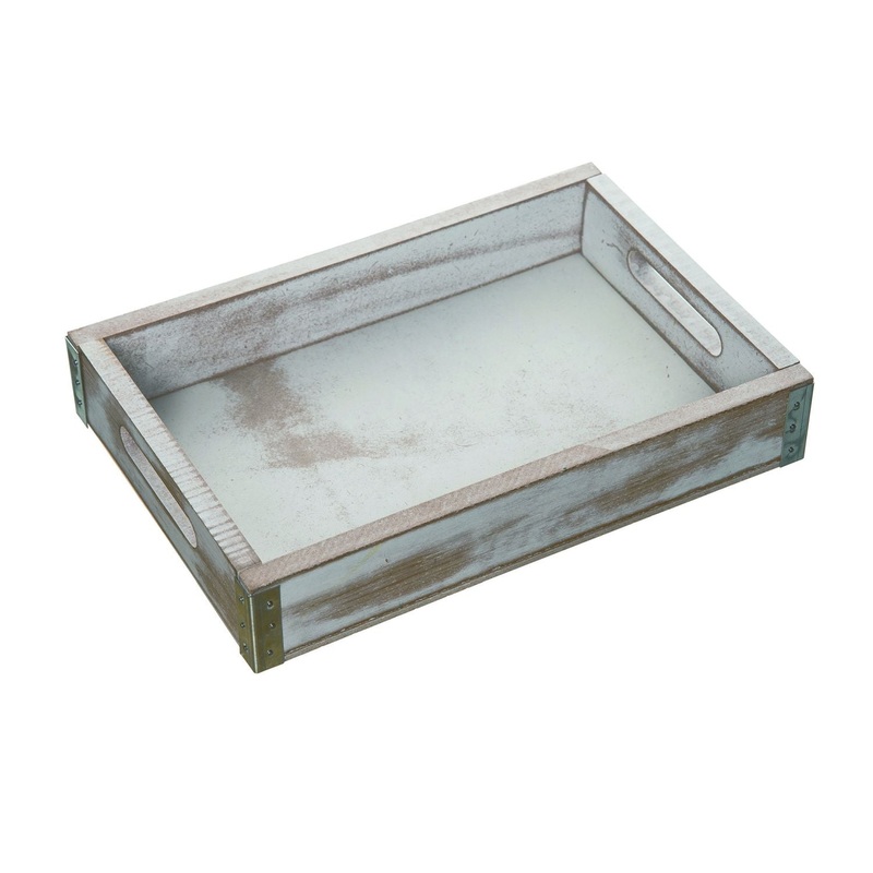 Transpac MDF Deep Decor Tray