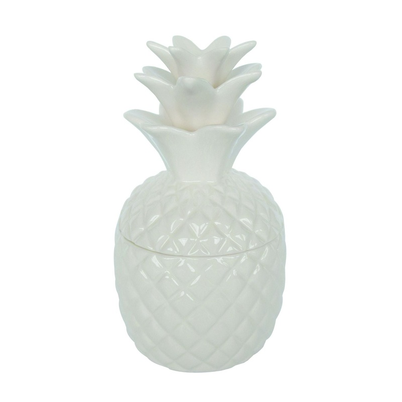 Transpac Neutral Pineapple Container With Lid