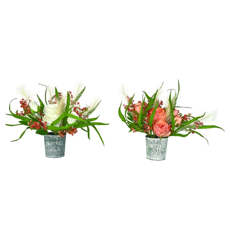 Transpac Pampas Blooms Arrangement, Set Of 2, Assortment
