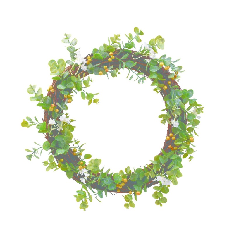 Transpac Sienna Ivy & Twig Wreath