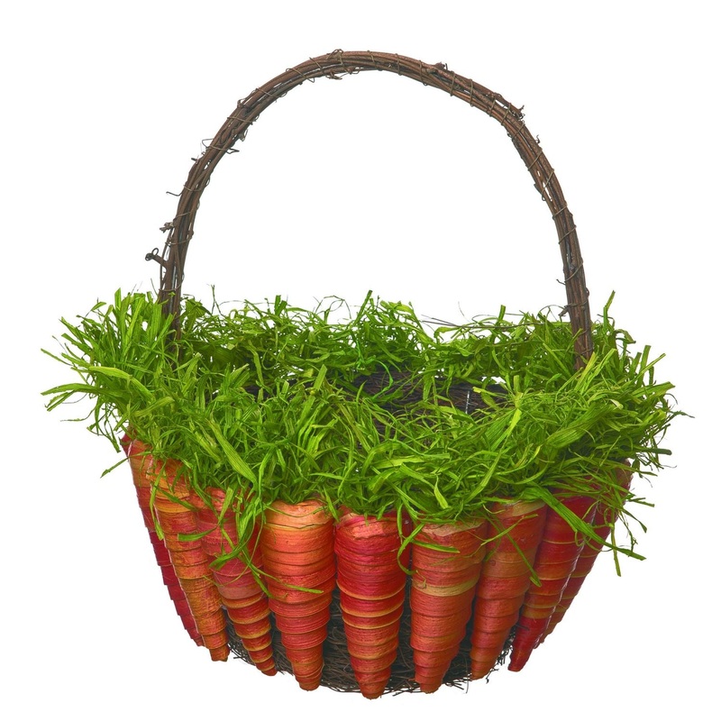 Transpac Sisal Carrot Basket