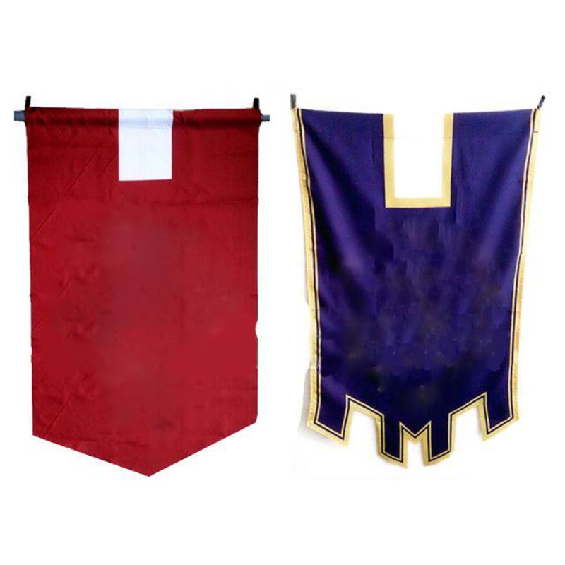 Biamoxer World Warcraft Wow Alliance Horde Banner Flag Dacron Blue Home Cosplay Cos Prop