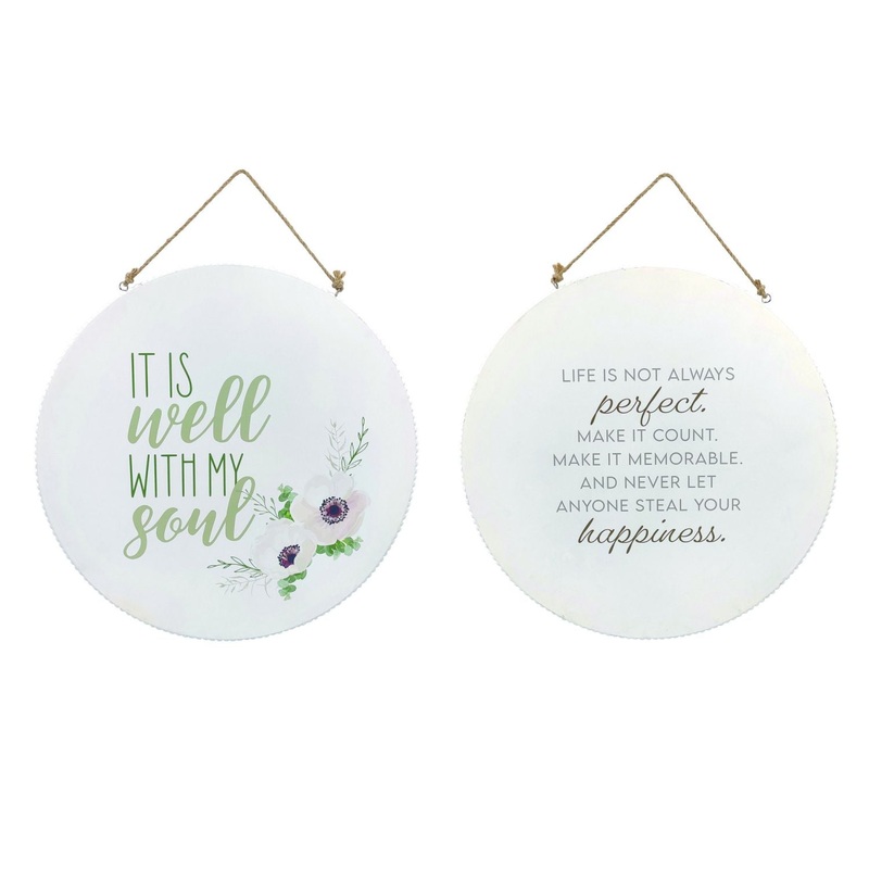 Transpac MDF Reversible Easter/Inspirational Beaded Frame Decor