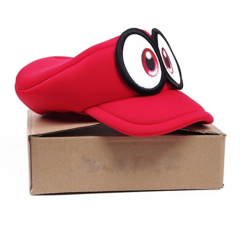 Anime Super Mario Odyssey Cappy Hats Bros Luigi Waluigi Wario Caps Kids Sponge Soft Halloween Cosplay Costume