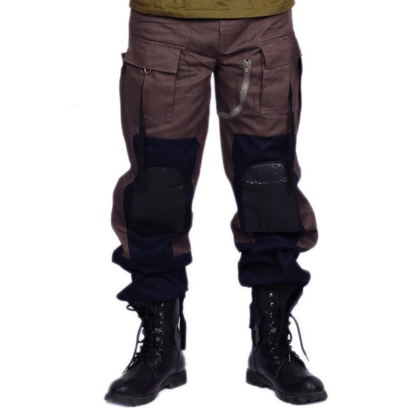 Xcoser Batman The Dark Knight Bane Tactical Pants Adult Men Cosplay Costume Long Trousers Male Knitted Pant