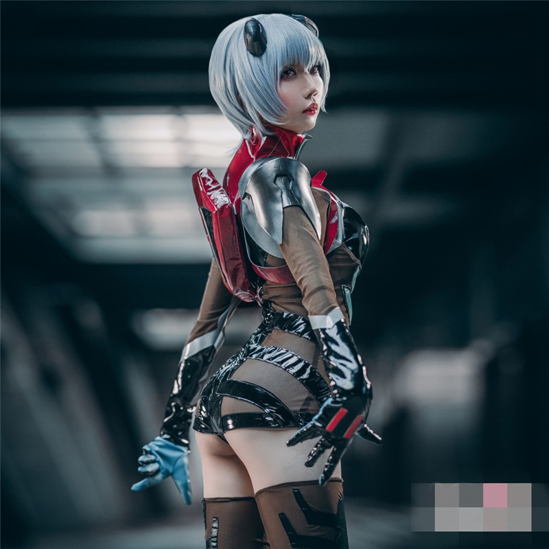 Anime Neon Genesis Evangelion Eva Ayanami Rei Dress Reireiayanami Cosplay Costume