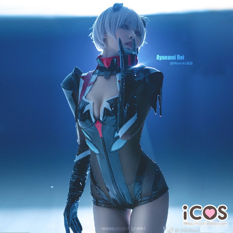Anime Neon Genesis Evangelion Eva Ayanami Rei Model Uniforms Cosplay Costume Women Reireiayanami Cos Dress H