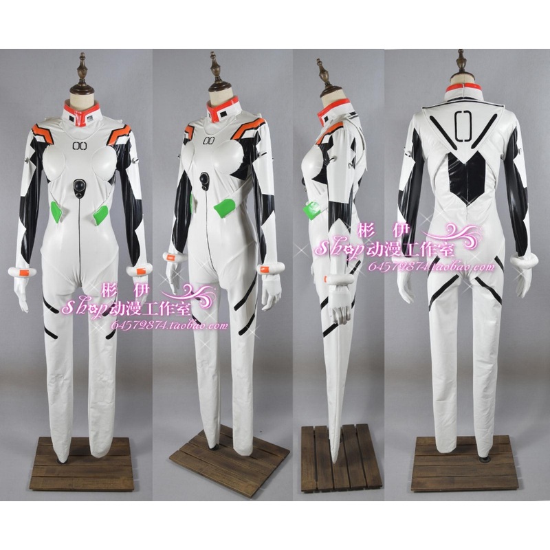 Anime Neon Genesis Evangelion Ayanami Rei Cosplay Costume