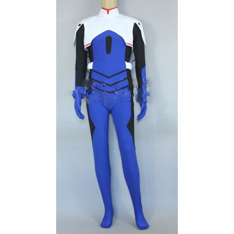 Anime Neon Genesis Evangelion Cosplay Ikari Shinji Cos Halloween Party Battle Dress Jumpsuits Size S-xl