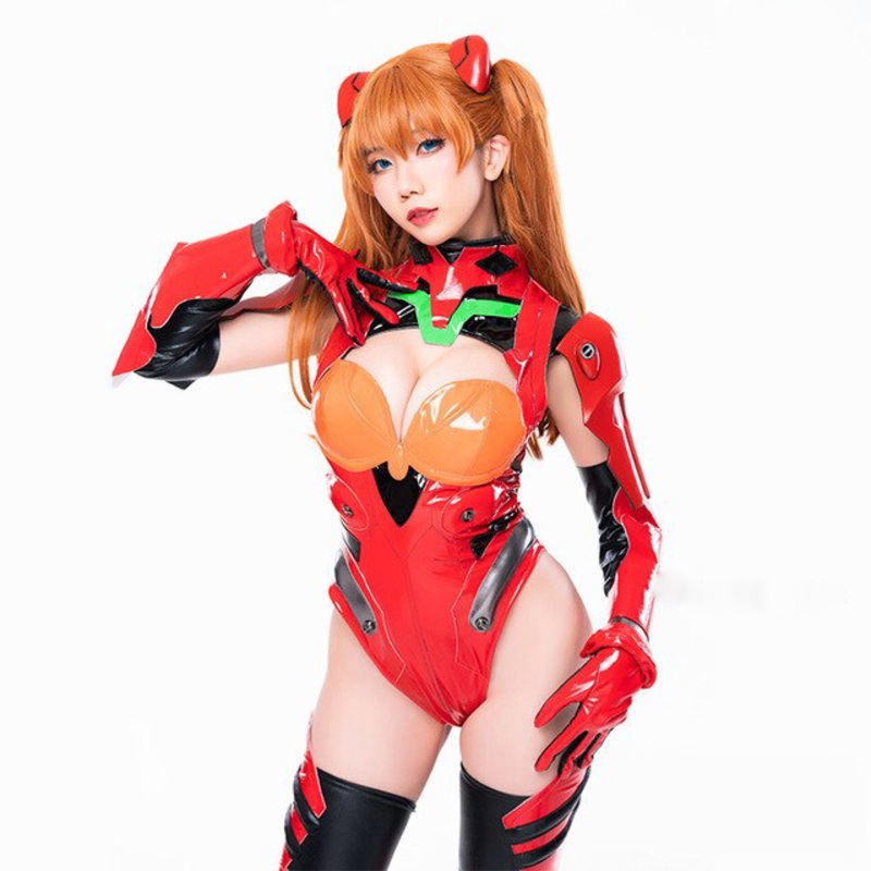 Anime Neon Genesis Evangelion Eva Soryu Asuka Langley Ayanami Reireiayanami Driving Suit Cosplay Costume H