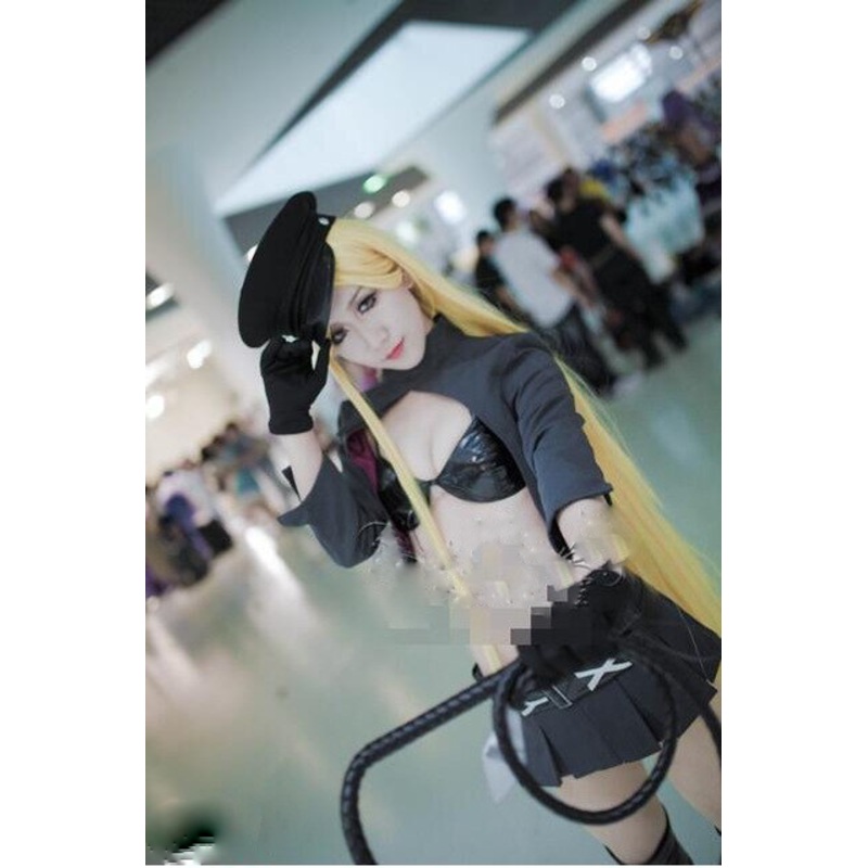 Anime Noragami Bishamon Sexy Cosplay Costume Halloween Party Bikini Uniform Coatbikiniskirthatglovesbelt