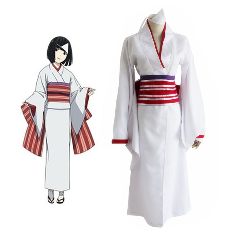 Anime Noragami Cosplay Nora Kimono Yukata Costume Halloween Party Wear