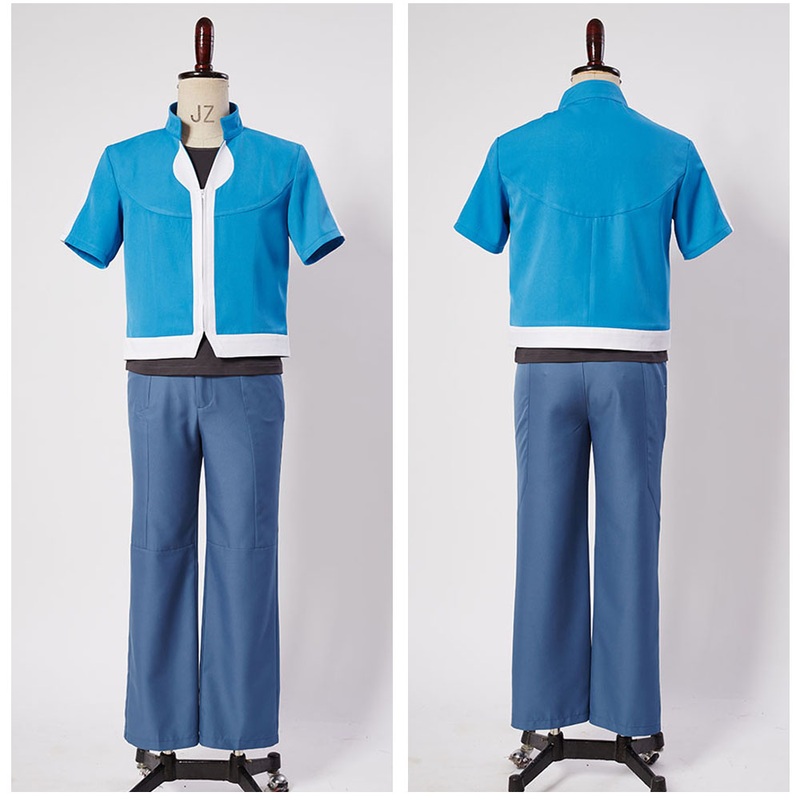 Ash Ketchum Satoshi Season 5 Xy Cosplay Costume Outfit Full Set Halloween Party