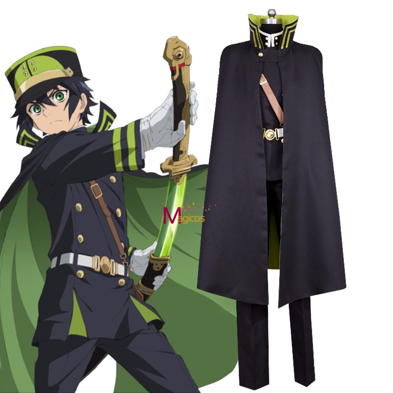Anime Seraph The End Owari No Yuichiro Hyakuya Cosplay Costume Uniform High Costumes Men