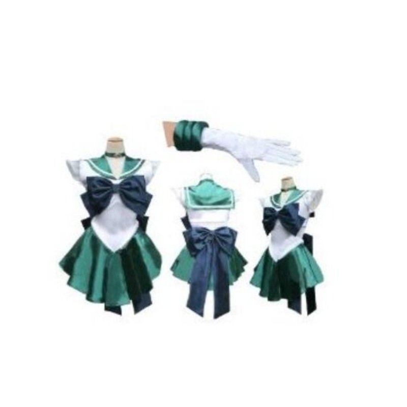 Anime Sailor Moon Cosplay Neptunekaiou Michiru Cos Cartoon Halloween Party Unisex Can Be Costumes