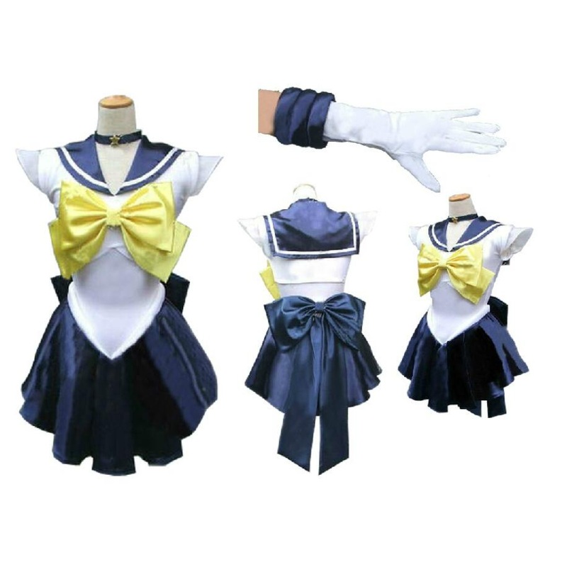 Anime Sailor Moon Cosplay Tenoh Harukasailor Uranus Cos Cartoon Halloween Party Unisex Can Be Costumes