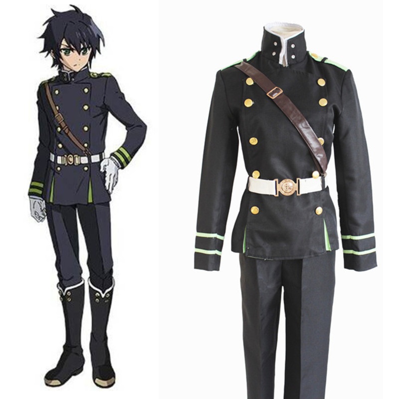 Anime Seraph The End Owari No Yuichiro Hyakuya Cosplay Costume Full Set Uniform