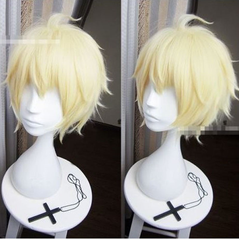 Anime Seraph The Endowari No Cosplay Mikaela Hyakuya Wig Hair Cap