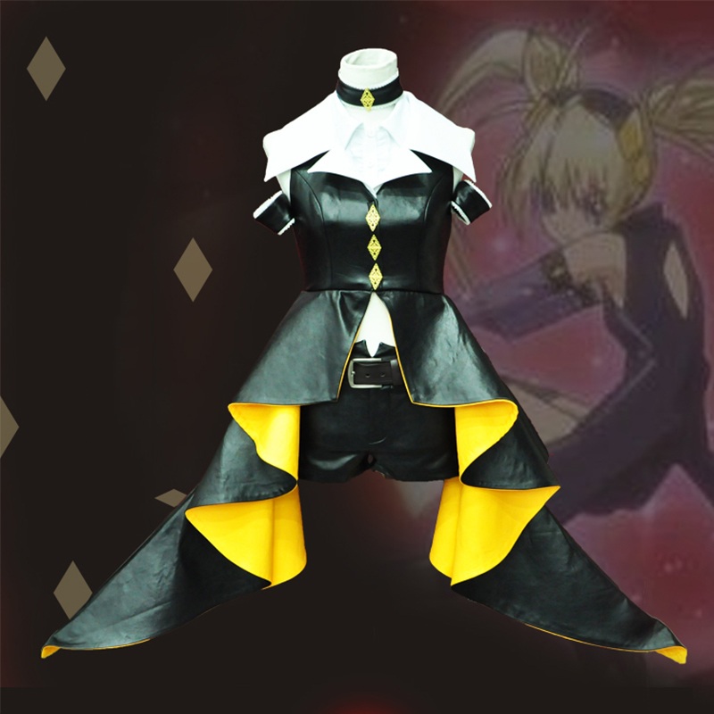 Anime Shugo Chara Tsukiyomi Utau Dark Jewel Uniform Cosplay Costume Lovely Stage Performance Outfit Women