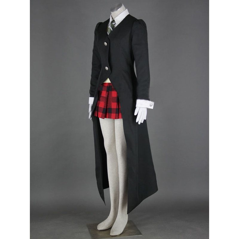 Anime Soul Eater Maka Albarn Hallween Cosplay Costume