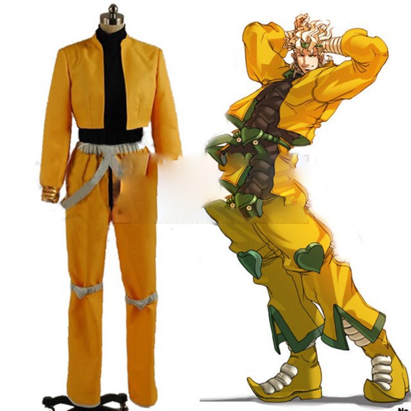 Arrived Jojos Bizarre Adventure Dio Brando Cosplay Costume
