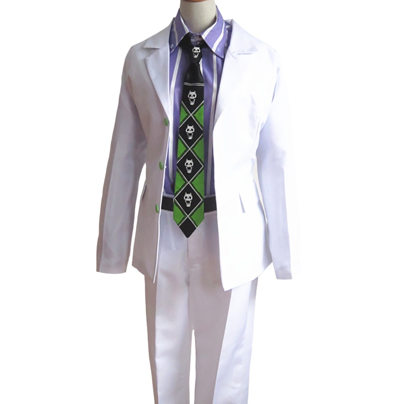 Jojos Bizarre Adventure Kira Yoshikage Cosplay Costume