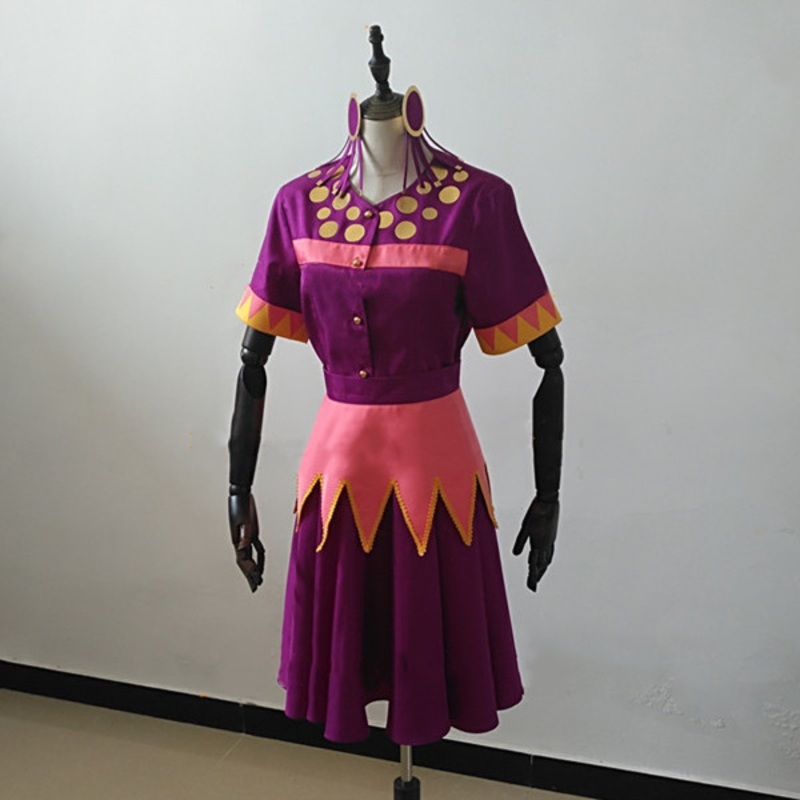 Anime Jojos Bizarre Adventure Joseph Joestar Cosplay Costume Tequila Girl Halloween Carnival Costumes Fancy Suit