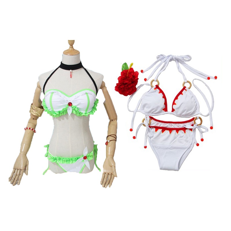 Asuna Yuuki Kirigaya Suguha Cosplay Bikini Set Japan Anime Clothing Sword Art Costumes