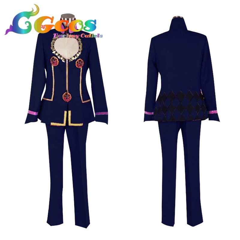 Cgcos Cosplay Costume Jojos Bizarre Adventure Golden Wind Giorno Giovanna Anime Uniform Halloween Game