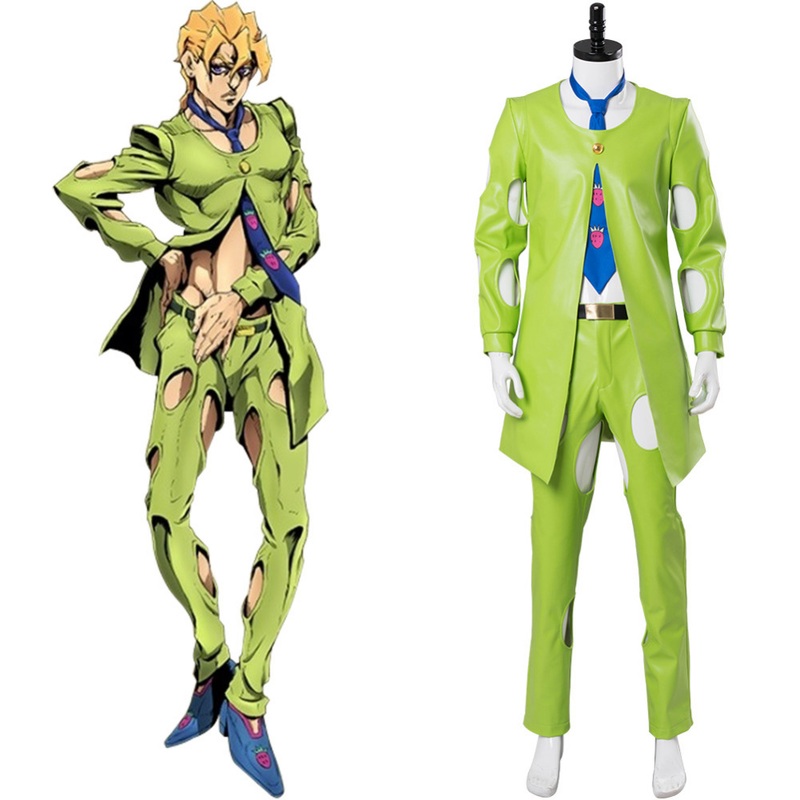 Pannacotta Fugo Cosplay Costume Jojos Bizarre Adventure Golden Wind Uniform Halloween Carnival Customizable